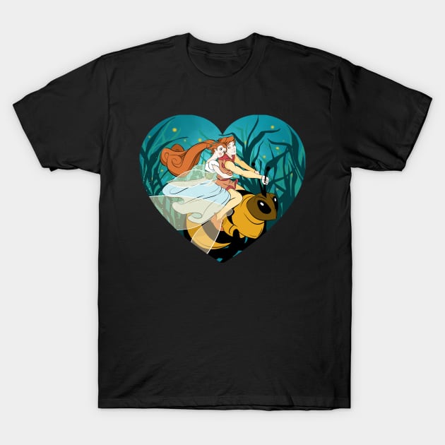 Thumbelina T-Shirt by Drea D. Illustrations